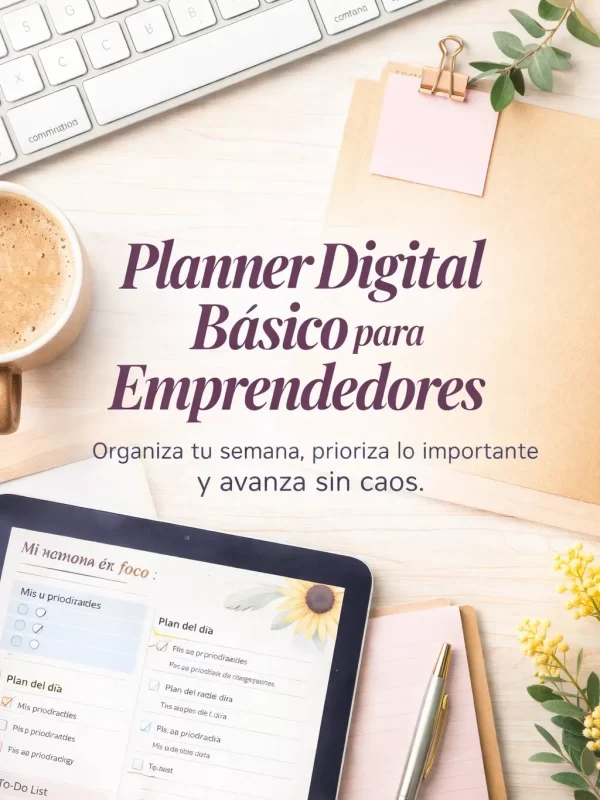 Planner Digital Básico para Emprendedores