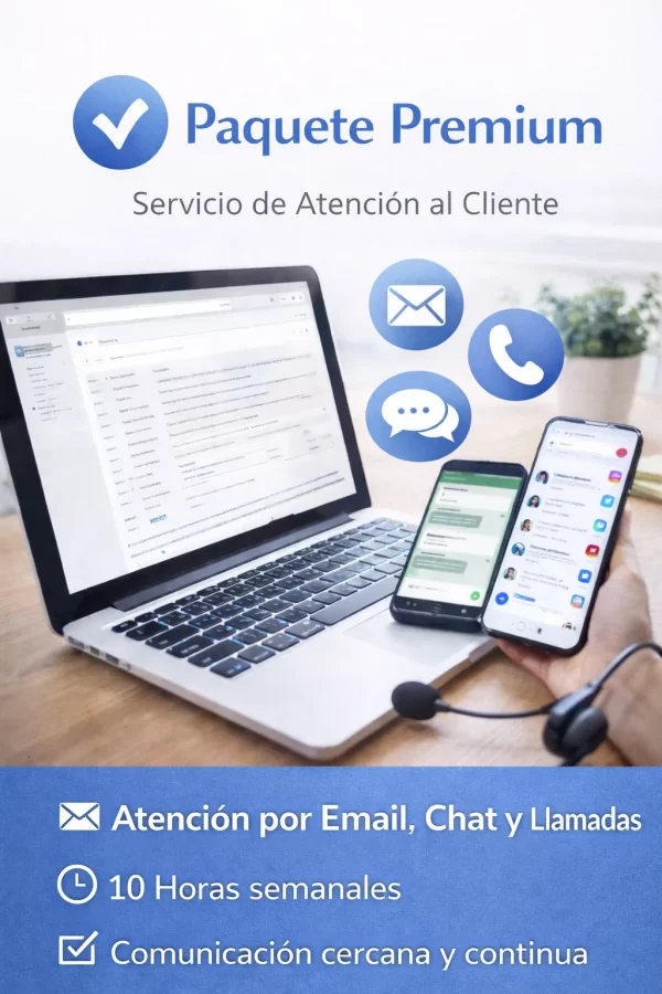 Paquete Premium – Servicio de Atención al Cliente