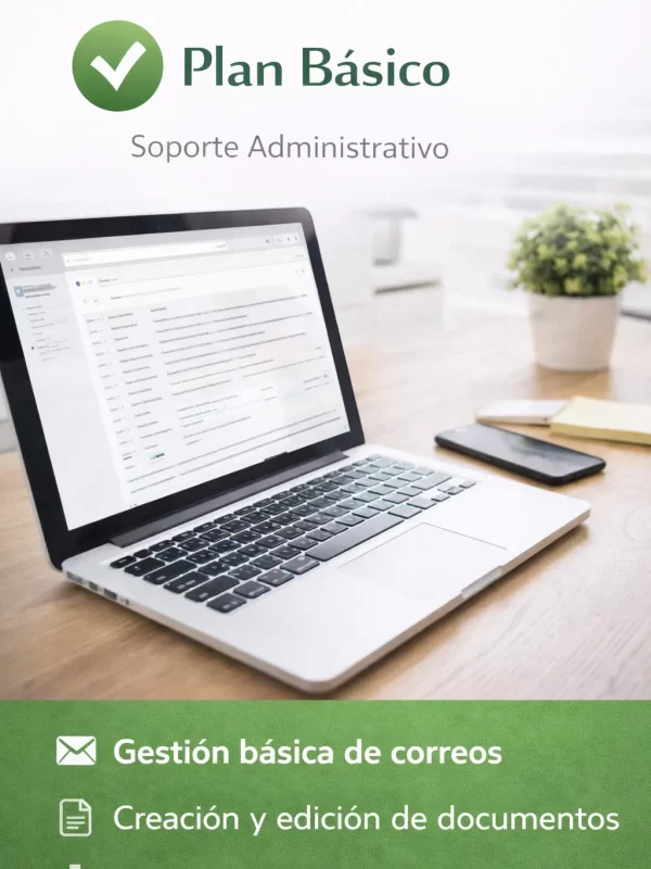 Plan Básico – Soporte Administrativo