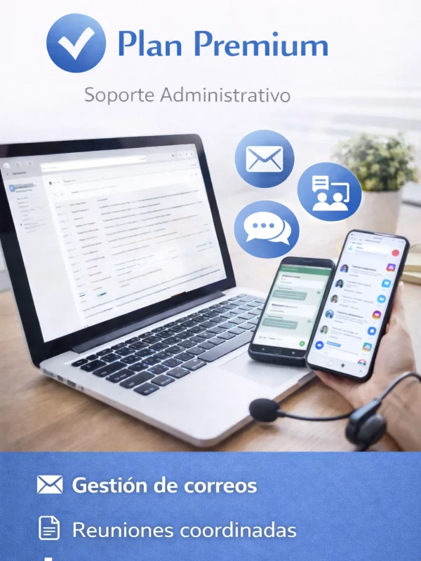 Plan Premium – Soporte Administrativo