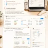 Agenda Semanal Notion para Psicólogos y Terapeutas | Gestión de Sesiones y Pagos